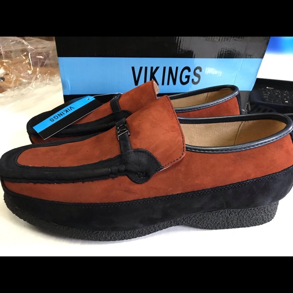 Viking Comfort Suede/Leather Men Shoes - Picture 2 of 9